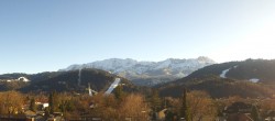 Archiv Foto Webcam Panoramablick Rathaus Garmisch-Partenkirchen 13:00