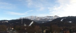 Archiv Foto Webcam Panoramablick Rathaus Garmisch-Partenkirchen 15:00