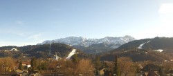 Archiv Foto Webcam Panoramablick Rathaus Garmisch-Partenkirchen 13:00