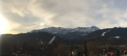 Archiv Foto Webcam Panoramablick Rathaus Garmisch-Partenkirchen 07:00