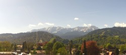 Archiv Foto Webcam Panoramablick Rathaus Garmisch-Partenkirchen 09:00