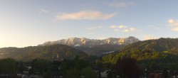 Archiv Foto Webcam Panoramablick Rathaus Garmisch-Partenkirchen 05:00