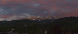 Archiv Foto Webcam Panoramablick Rathaus Garmisch-Partenkirchen 21:00