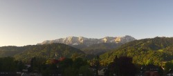 Archiv Foto Webcam Panoramablick Rathaus Garmisch-Partenkirchen 06:00