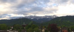 Archiv Foto Webcam Panoramablick Rathaus Garmisch-Partenkirchen 06:00