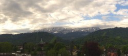 Archiv Foto Webcam Panoramablick Rathaus Garmisch-Partenkirchen 07:00