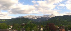Archiv Foto Webcam Panoramablick Rathaus Garmisch-Partenkirchen 17:00