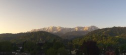 Archiv Foto Webcam Panoramablick Rathaus Garmisch-Partenkirchen 05:00