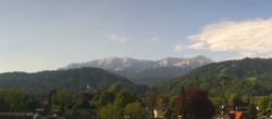 Archiv Foto Webcam Panoramablick Rathaus Garmisch-Partenkirchen 07:00