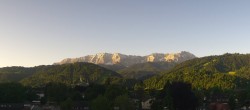 Archiv Foto Webcam Panoramablick Rathaus Garmisch-Partenkirchen 05:00