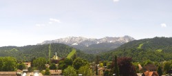 Archiv Foto Webcam Panoramablick Rathaus Garmisch-Partenkirchen 11:00