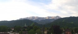 Archiv Foto Webcam Panoramablick Rathaus Garmisch-Partenkirchen 05:00