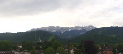 Archiv Foto Webcam Panoramablick Rathaus Garmisch-Partenkirchen 06:00