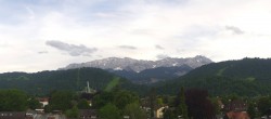 Archiv Foto Webcam Panoramablick Rathaus Garmisch-Partenkirchen 17:00