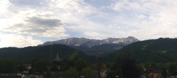 Archiv Foto Webcam Panoramablick Rathaus Garmisch-Partenkirchen 07:00