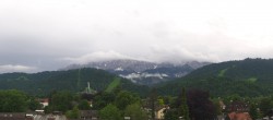 Archiv Foto Webcam Panoramablick Rathaus Garmisch-Partenkirchen 17:00