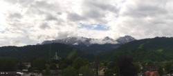 Archiv Foto Webcam Panoramablick Rathaus Garmisch-Partenkirchen 09:00