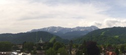 Archiv Foto Webcam Panoramablick Rathaus Garmisch-Partenkirchen 09:00