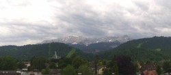 Archiv Foto Webcam Panoramablick Rathaus Garmisch-Partenkirchen 15:00