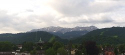 Archiv Foto Webcam Panoramablick Rathaus Garmisch-Partenkirchen 06:00