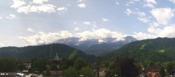 Archiv Foto Webcam Panoramablick Rathaus Garmisch-Partenkirchen 09:00