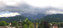 Archiv Foto Webcam Panoramablick Rathaus Garmisch-Partenkirchen 13:00
