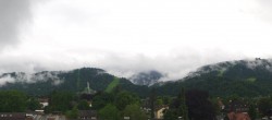 Archiv Foto Webcam Panoramablick Rathaus Garmisch-Partenkirchen 09:00