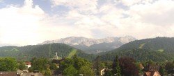Archiv Foto Webcam Panoramablick Rathaus Garmisch-Partenkirchen 15:00