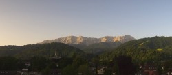 Archiv Foto Webcam Panoramablick Rathaus Garmisch-Partenkirchen 05:00