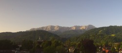 Archiv Foto Webcam Panoramablick Rathaus Garmisch-Partenkirchen 06:00