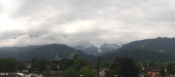 Archiv Foto Webcam Panoramablick Rathaus Garmisch-Partenkirchen 09:00