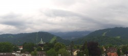Archiv Foto Webcam Panoramablick Rathaus Garmisch-Partenkirchen 15:00