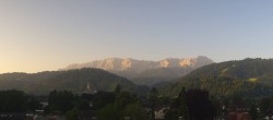 Archiv Foto Webcam Panoramablick Rathaus Garmisch-Partenkirchen 05:00