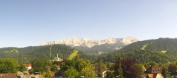 Archiv Foto Webcam Panoramablick Rathaus Garmisch-Partenkirchen 15:00