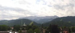 Archiv Foto Webcam Panoramablick Rathaus Garmisch-Partenkirchen 11:00