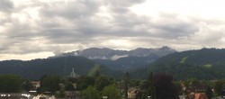 Archiv Foto Webcam Panoramablick Rathaus Garmisch-Partenkirchen 09:00
