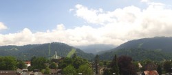 Archiv Foto Webcam Panoramablick Rathaus Garmisch-Partenkirchen 13:00