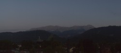 Archiv Foto Webcam Panoramablick Rathaus Garmisch-Partenkirchen 21:00