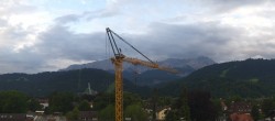 Archiv Foto Webcam Panoramablick Rathaus Garmisch-Partenkirchen 05:00
