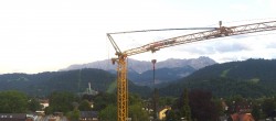 Archiv Foto Webcam Panoramablick Rathaus Garmisch-Partenkirchen 19:00