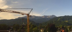 Archiv Foto Webcam Panoramablick Rathaus Garmisch-Partenkirchen 07:00