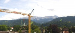 Archiv Foto Webcam Panoramablick Rathaus Garmisch-Partenkirchen 13:00