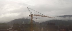 Archiv Foto Webcam Panoramablick Rathaus Garmisch-Partenkirchen 19:00