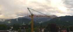 Archiv Foto Webcam Panoramablick Rathaus Garmisch-Partenkirchen 19:00