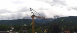 Archiv Foto Webcam Panoramablick Rathaus Garmisch-Partenkirchen 13:00