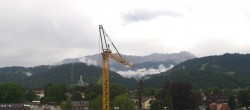 Archiv Foto Webcam Panoramablick Rathaus Garmisch-Partenkirchen 09:00