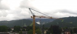 Archiv Foto Webcam Panoramablick Rathaus Garmisch-Partenkirchen 17:00