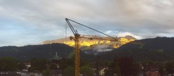 Archiv Foto Webcam Panoramablick Rathaus Garmisch-Partenkirchen 19:00