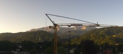 Archiv Foto Webcam Panoramablick Rathaus Garmisch-Partenkirchen 06:00