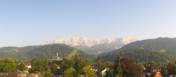 Archiv Foto Webcam Panoramablick Rathaus Garmisch-Partenkirchen 17:00